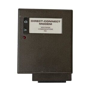 Westbridge Vintage Computer Direct-Connect Modem Model C6420 USA